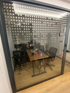 Kumlama buzlu cam uygulama