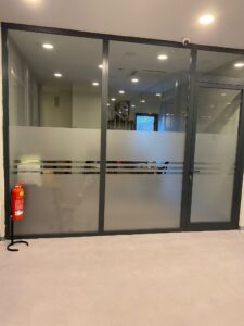 Kumlama buzlu cam uygulama 7